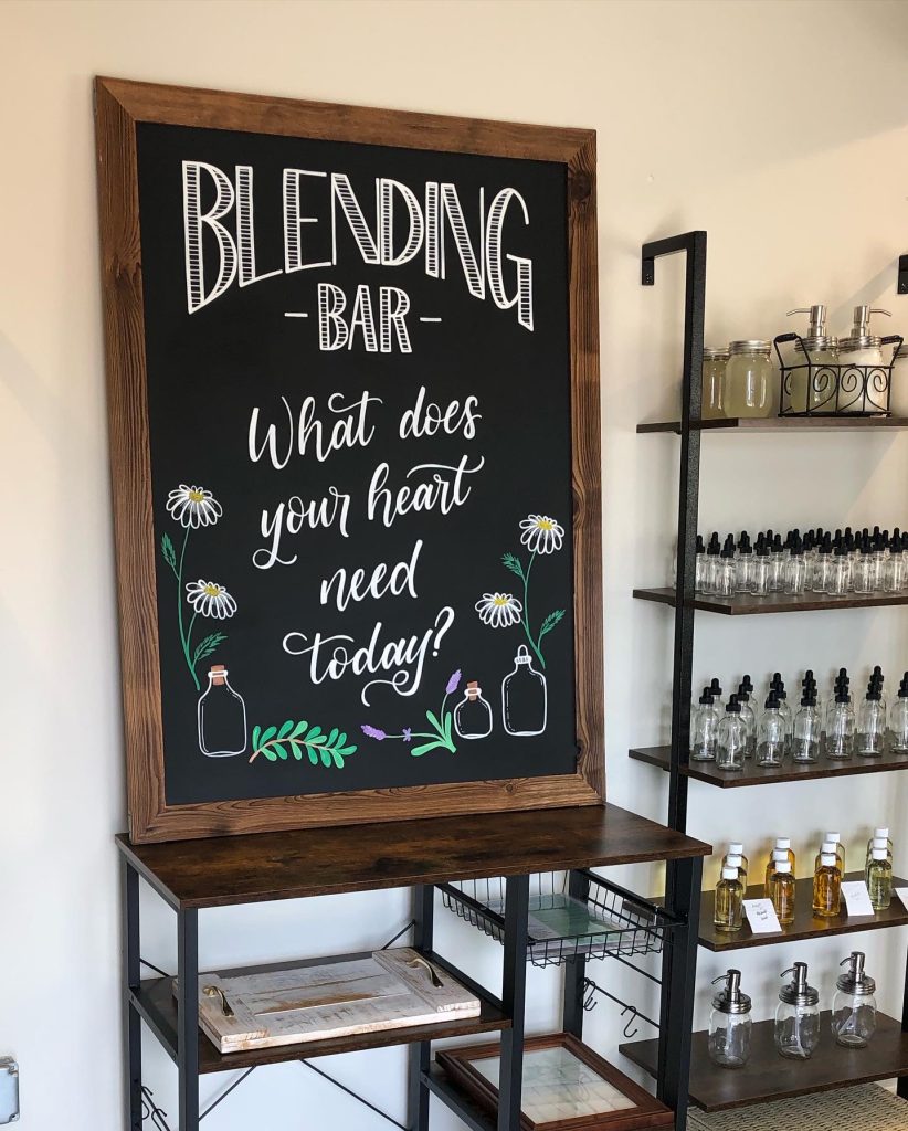 Blending Bar Interior Sign