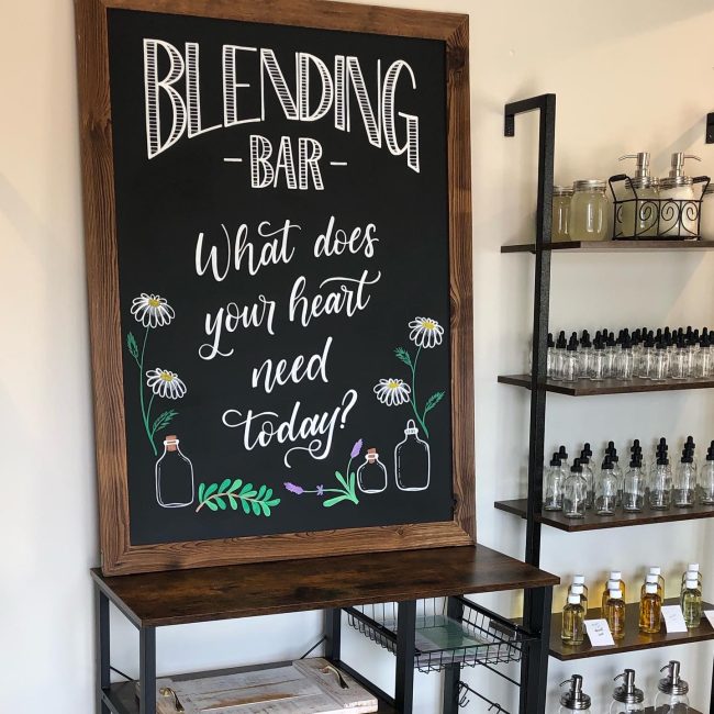 Interior Chalkboard Sign